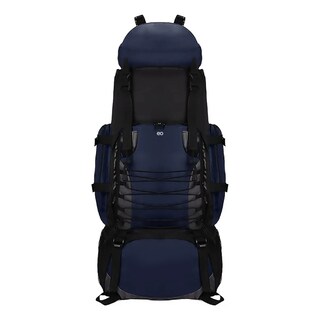 Foto 1 | Mochila Senderismo 90l Para Viaje Impermeable Eo Safe Imports Esi-19646 Azul