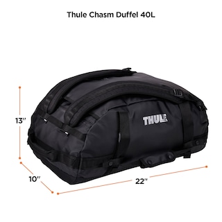 Foto 4 | Bolsa De Lona Thule Chasm 40l Impermeable Negra - Venta Internacional.