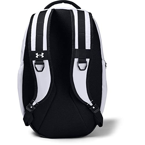 Foto 3 pulgar | Mochila Under Armour Hustle Blanco/negro Hidrófugo - Venta Internacional.