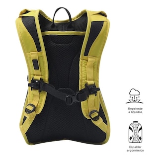 Foto 6 | Totto Mochila Hidratante Ergonómica Con Bolsa De 1.5 Litros Repelente A Líquidos | Senderismo - Viaj