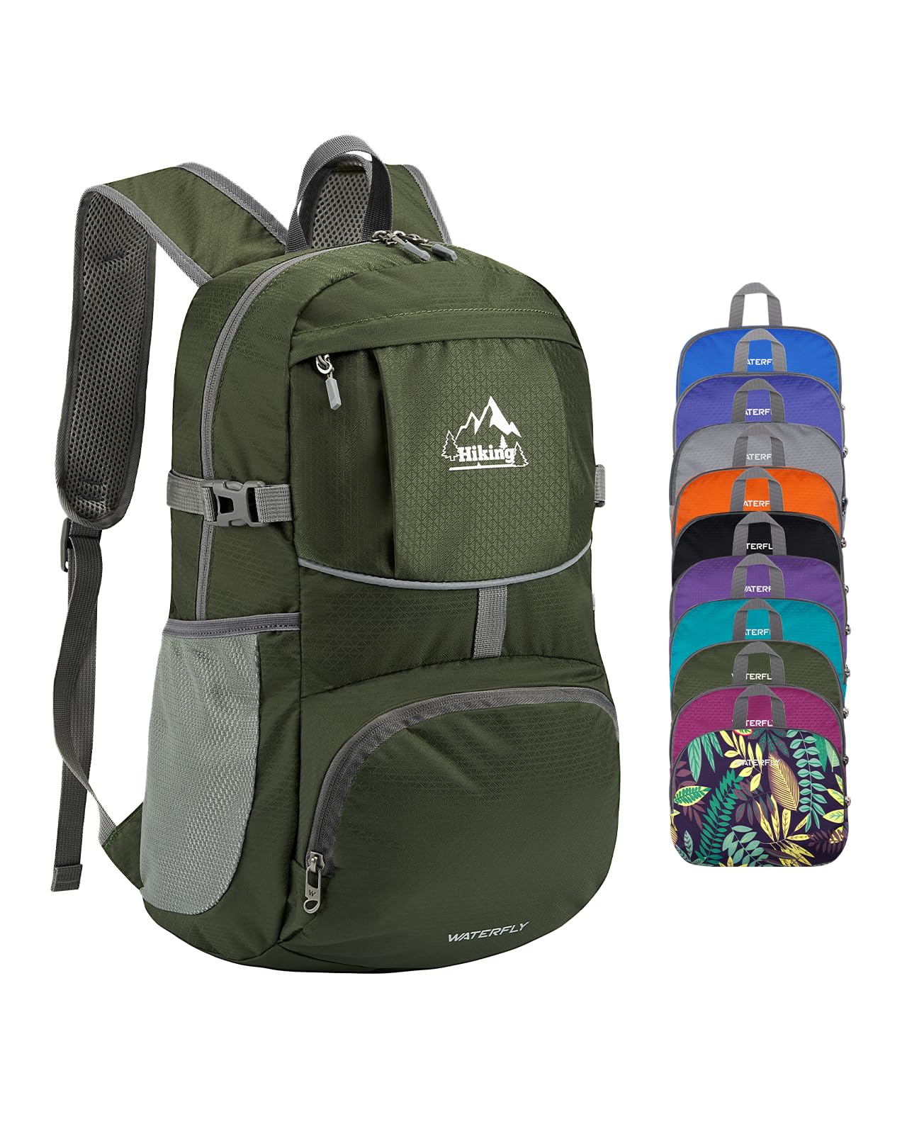 Foto 1 | Mochila Waterfly Para Senderismo Plegable  25 L  Impermeable - Venta Internacional.
