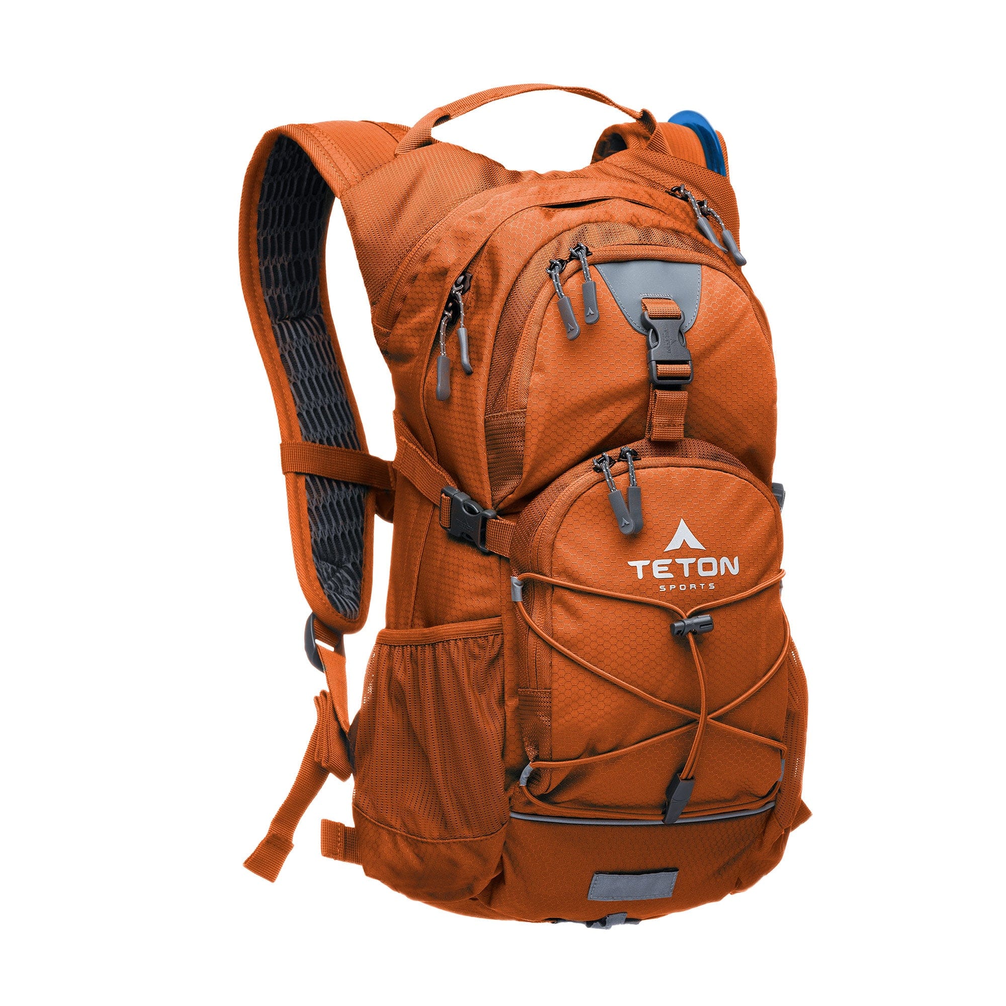 Foto 3 pulgar | Mochila De Hidratación Oasis 18l Con Bolsa De Agua De 2l Naranja Teton