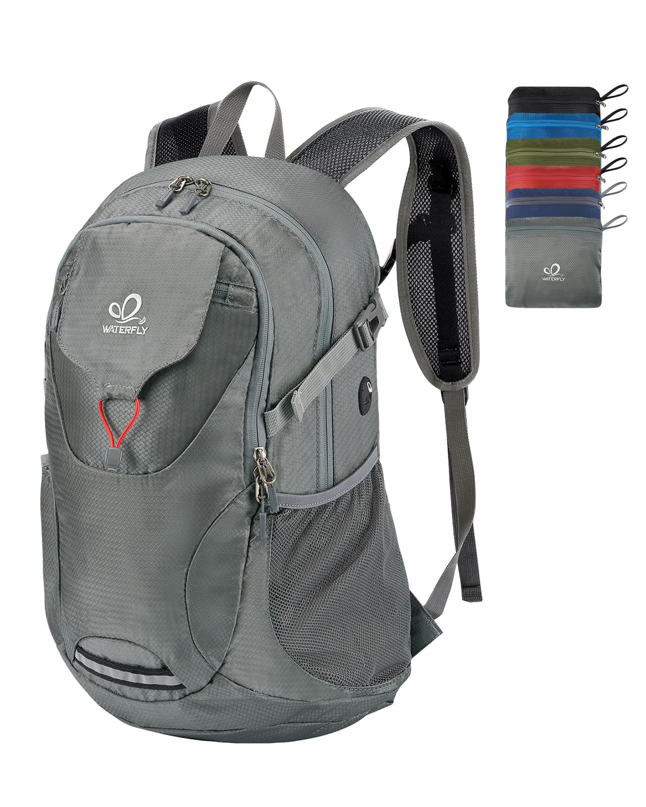 Foto 2 pulgar | Mochila De Senderismo Waterfly Ligera De 30 Litros Para Acampar Y Viajar - Venta Internacional.