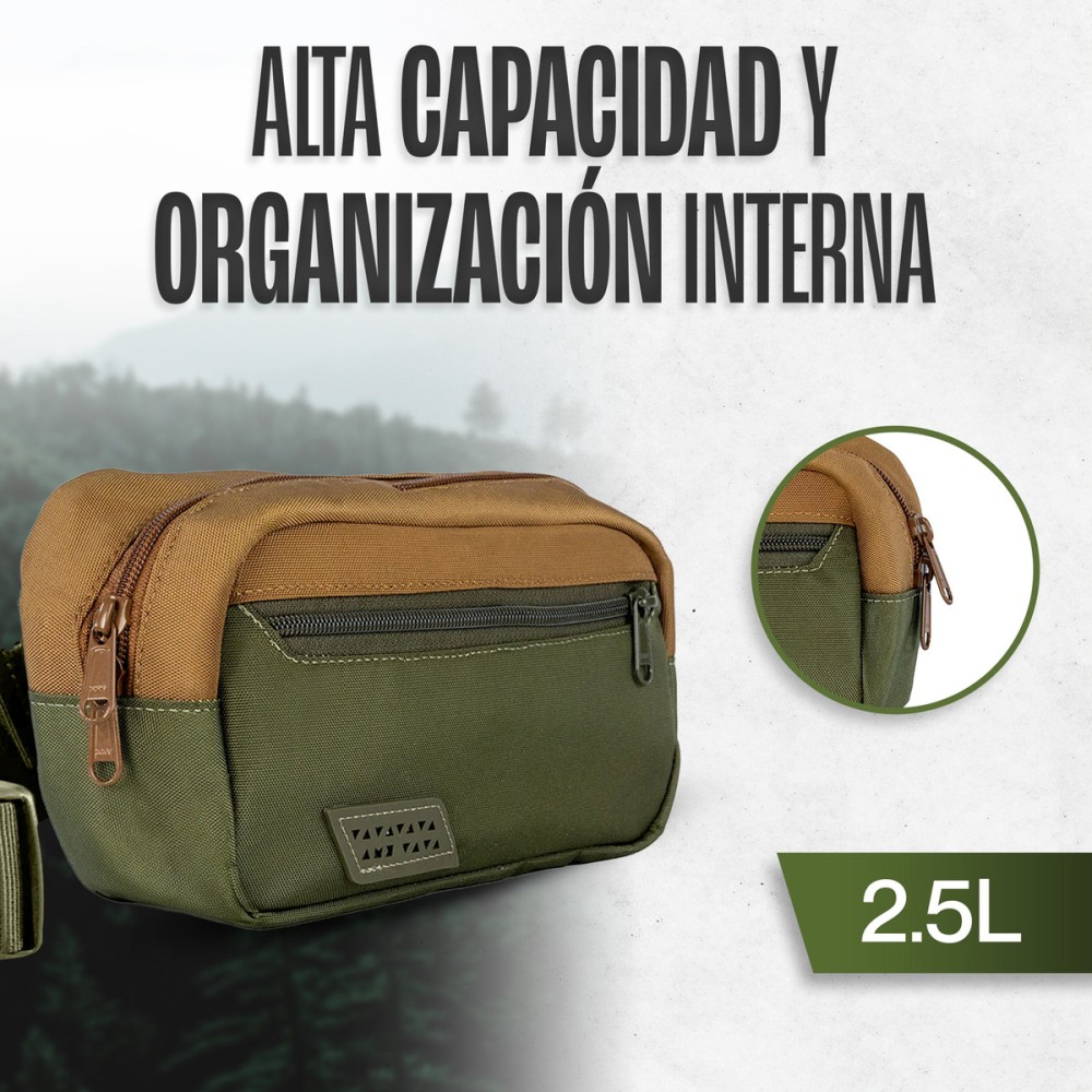 Foto 4 | Cangurera Outdoor Kma 2.5l Color Amarillo Versátil