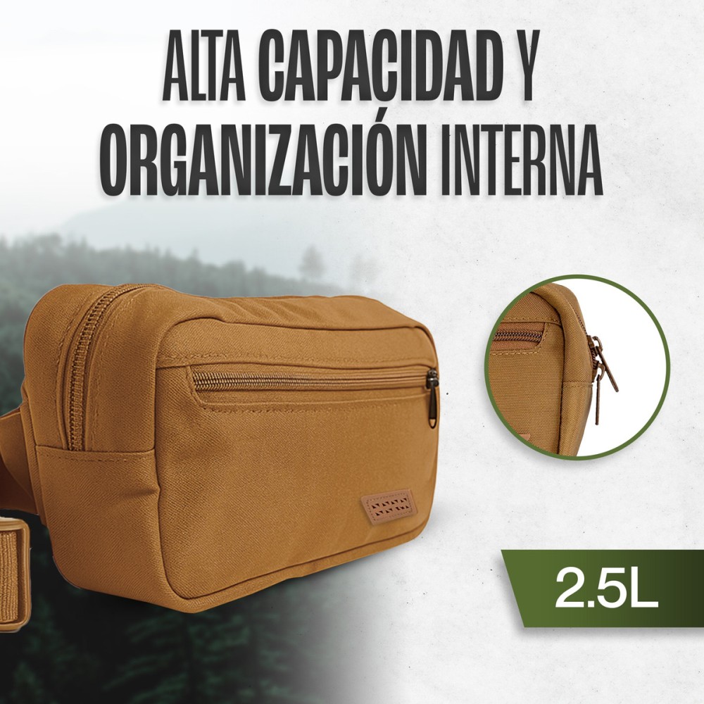 Foto 5 pulgar | Cangurera Outdoor Kma 2.5l Color Amarillo Versátil