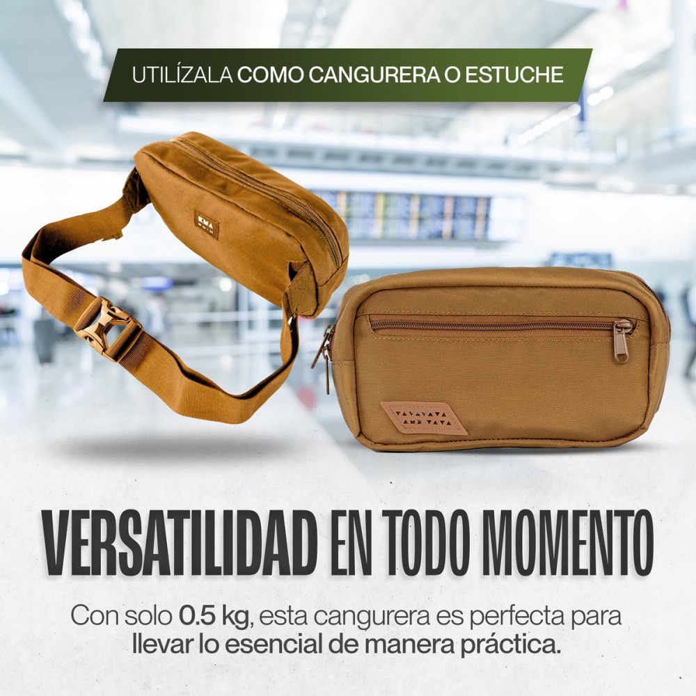 Foto 7 pulgar | Cangurera Outdoor Kma 2.5l Color Amarillo Versátil