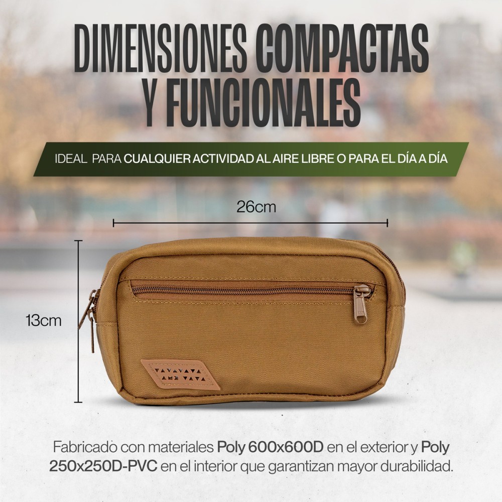 Foto 8 pulgar | Cangurera Outdoor Kma 2.5l Color Amarillo Versátil