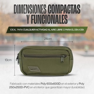 Foto 7 | Cangurera Outdoor Kma 2.5l Color Verde Versátil