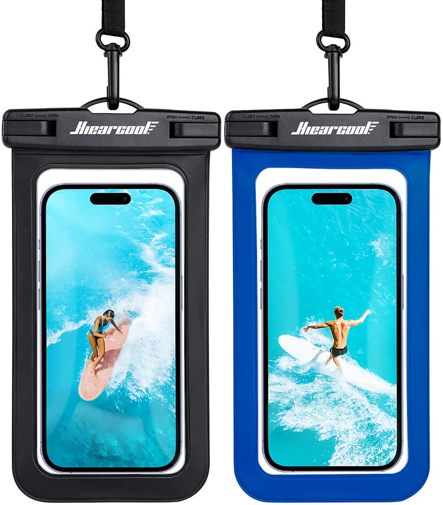 Foto 2 pulgar | Funda Impermeable Para Teléfono Hiearcool, Bolsa Seca Universal, Paquete De 2 - Venta Internacional.