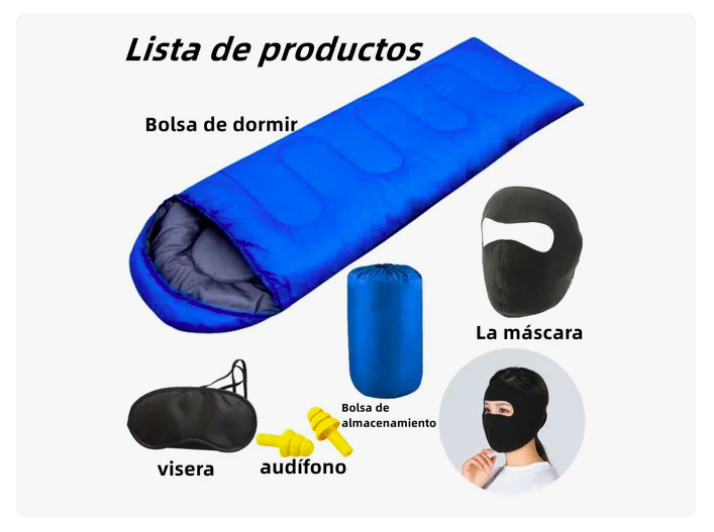 Foto 4 pulgar | Bolsa Xtellar De Dormir Exterior Camping Acampar Sleeping Bag