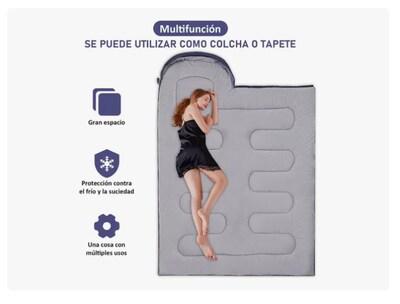 Foto 4 | Bolsa Xtellar De Dormir Exterior Camping Acampar Sleeping Bag