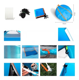 Foto 3 | Tienda de Campaña Belug color Azul 3 Personas