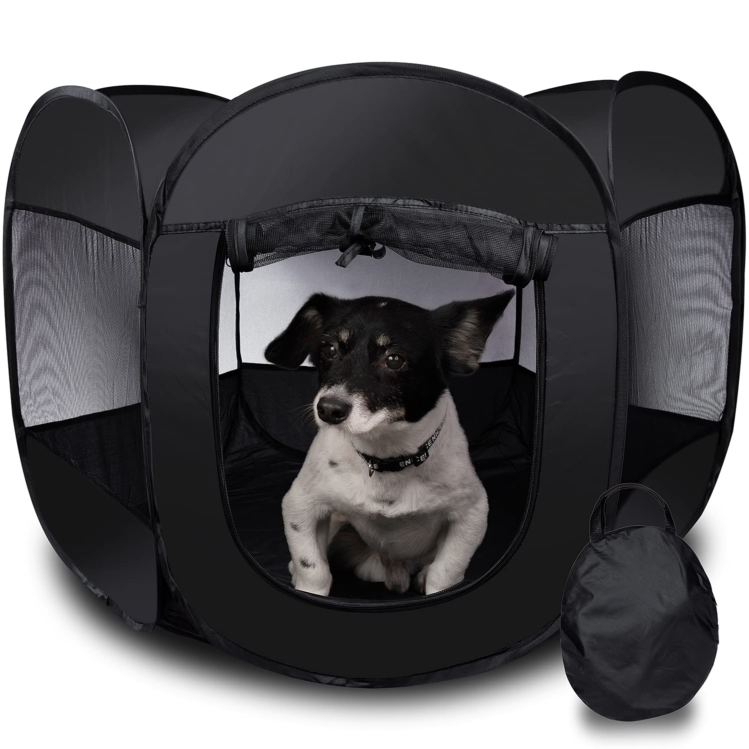 Venta Internacional-Corral Zonetech color Negro para Mascota $670