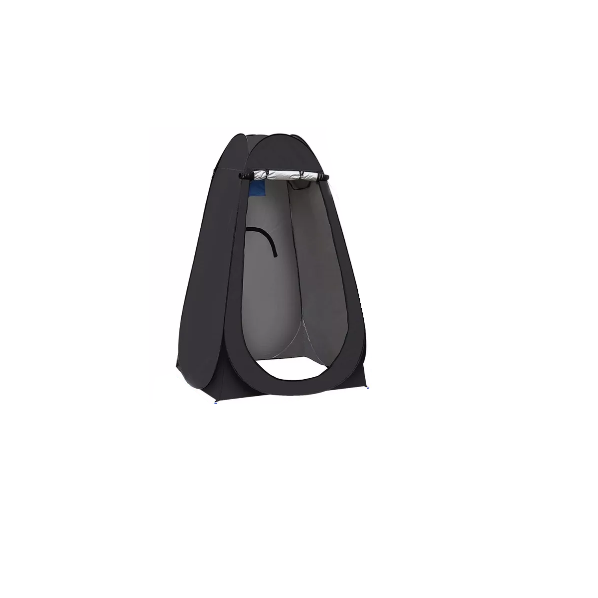 Tienda de Campaña Portátil con Luz y Bolsa de Ducha Eo Safe Imports Esi-10424 Negro