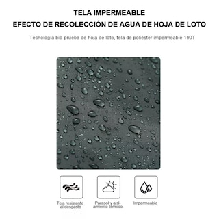 Foto 4 | Tienda de Campaña Impermeable 200x140cm para 2-3 Personas Eo Safe Imports Esi-14781 Verde
