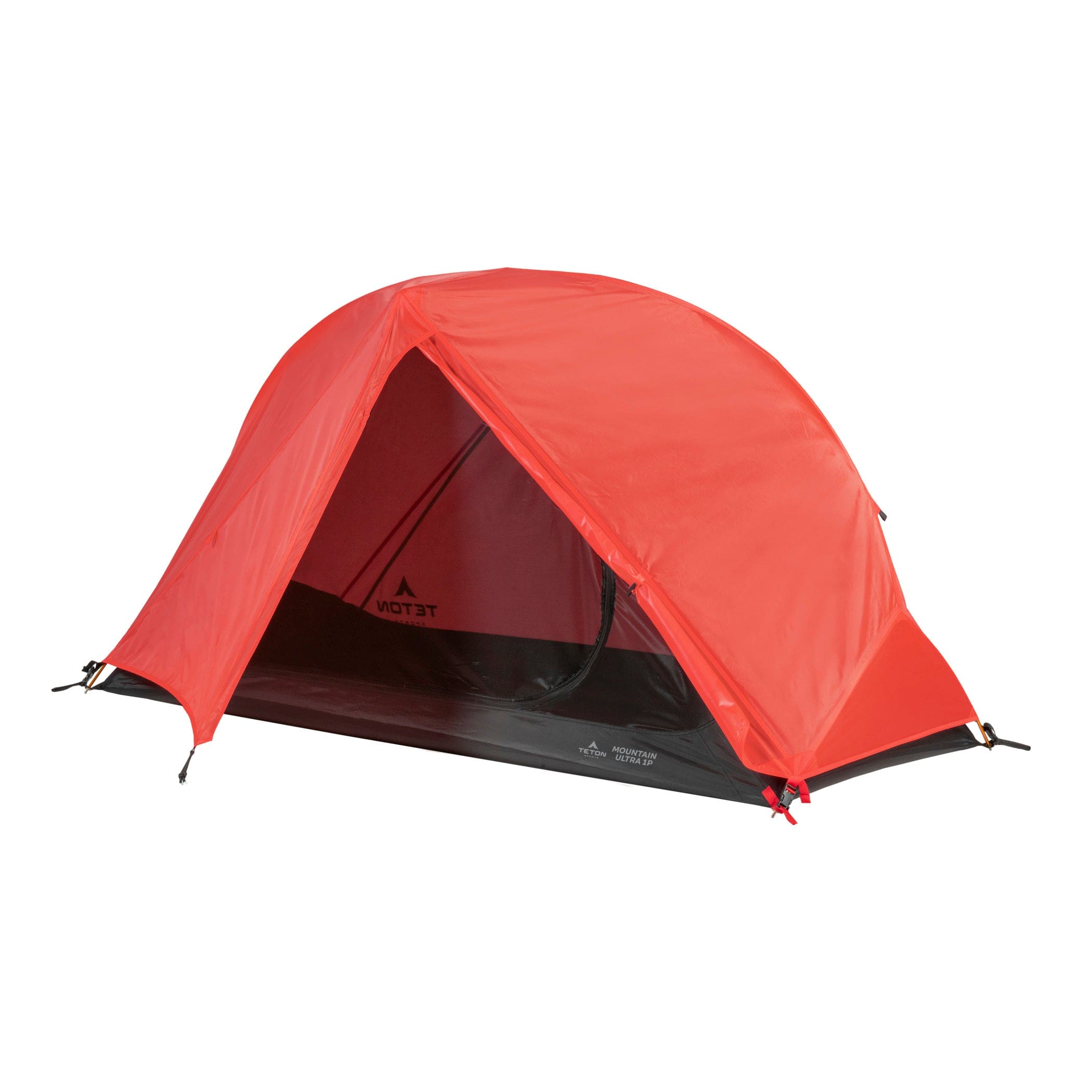 Casa De Campaña Mountain Ultra 1 Persona (3 Estaciones)  Roja Teton $3,629