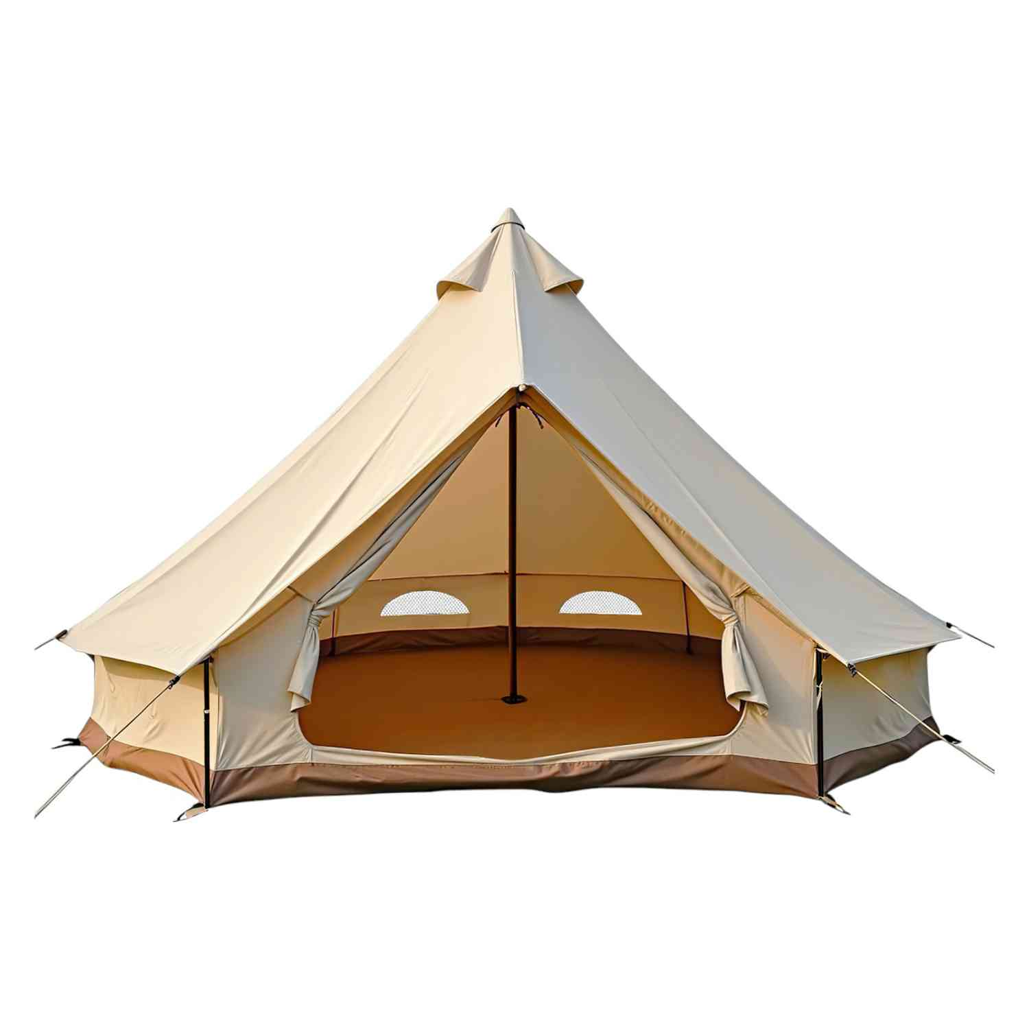 Foto 2 pulgar | Tienda Campaña Glamping 3.5 M 8 Personas Algodon Impermeable