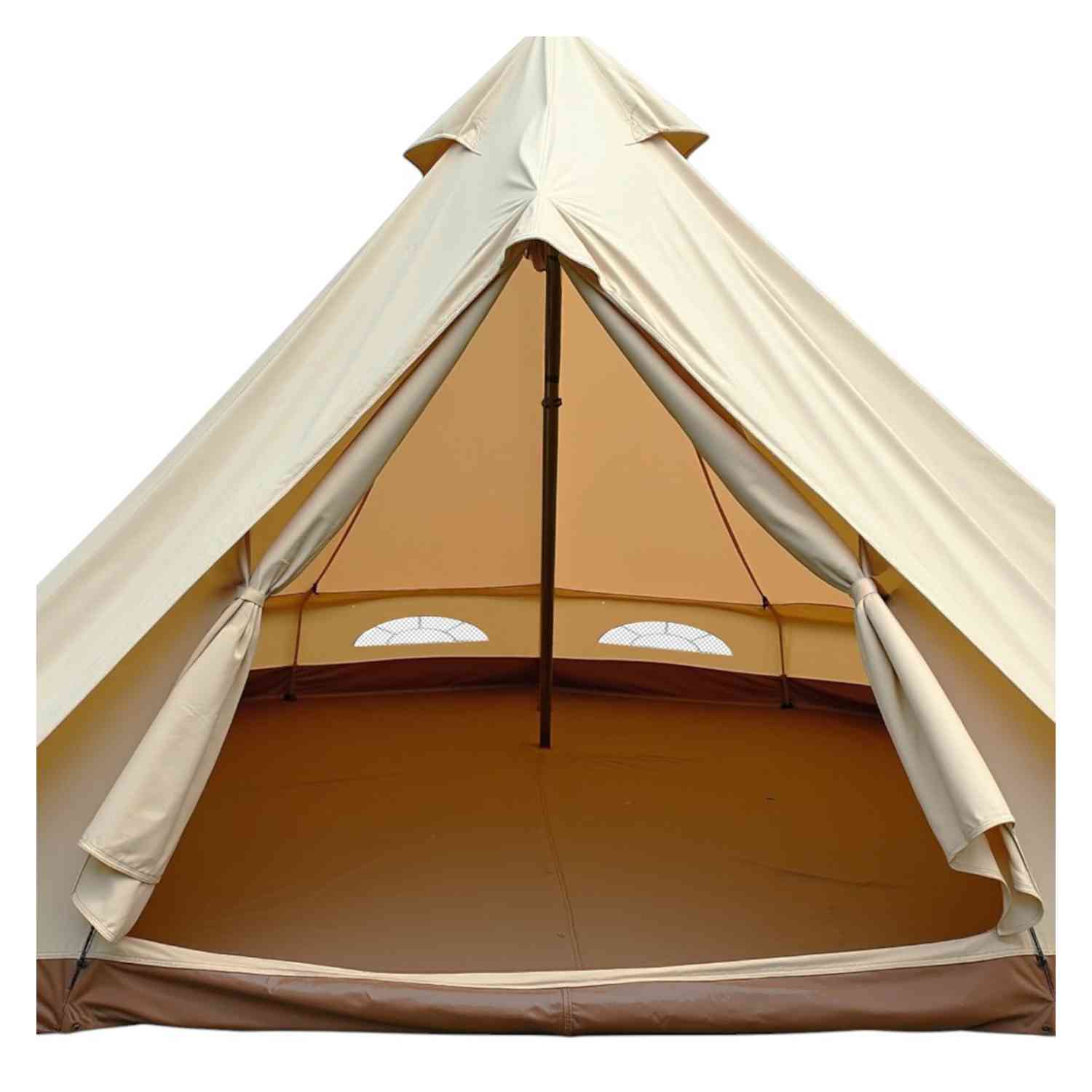 Foto 3 pulgar | Tienda Campaña Glamping 3.5 M 8 Personas Algodon Impermeable