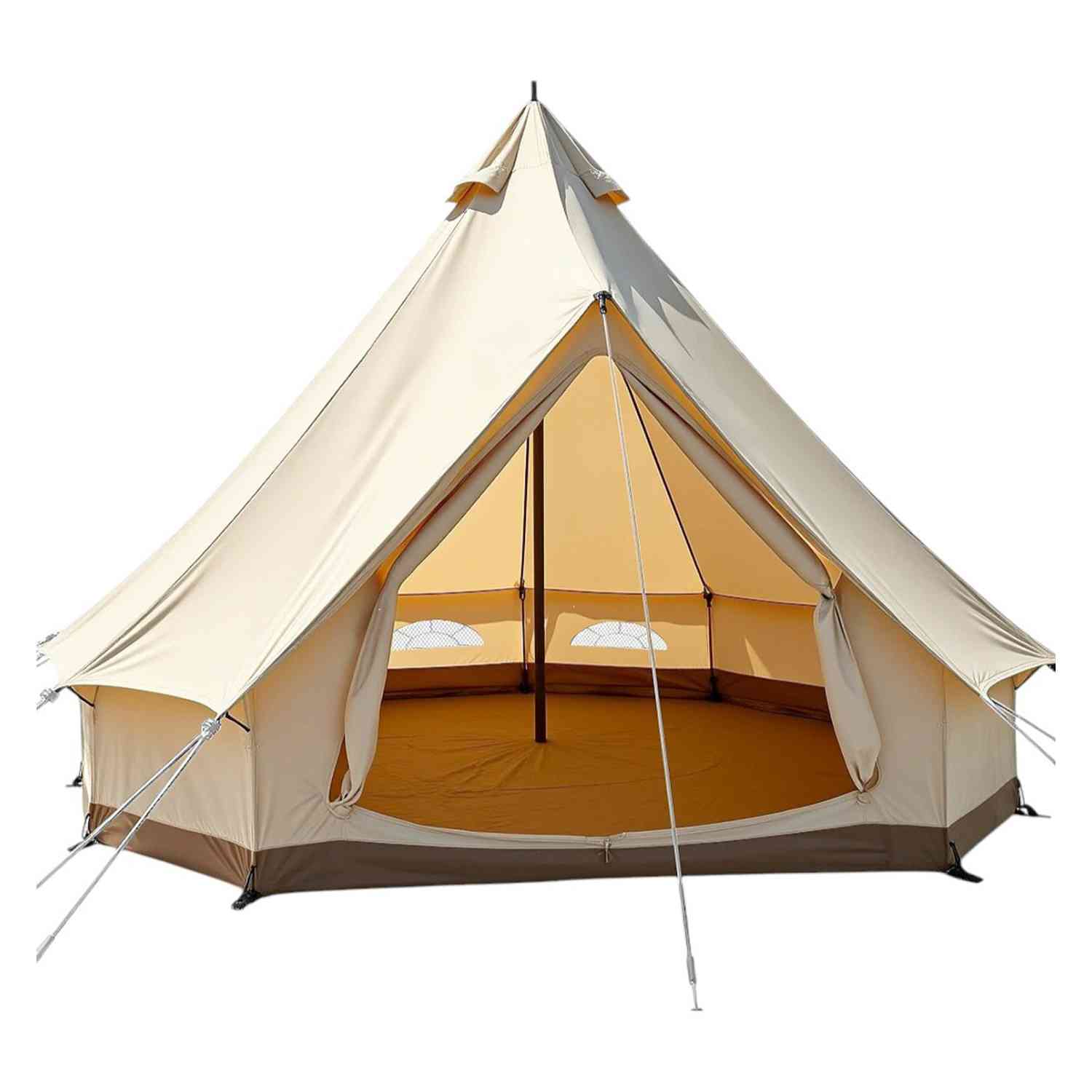 Foto 4 pulgar | Tienda Campaña Glamping 3.5 M 8 Personas Algodon Impermeable