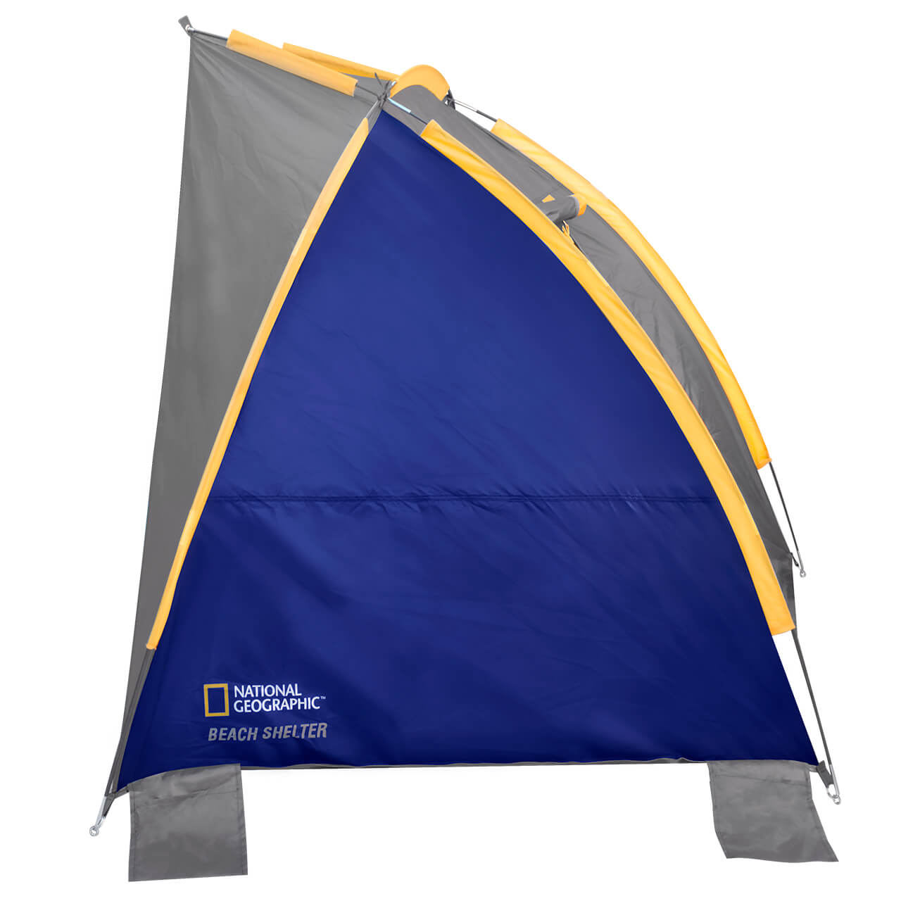 Foto 4 | Tienda De Playa Beach Shelter Para 2 Personas, Resistente A Llovizna, Gris Con Azul