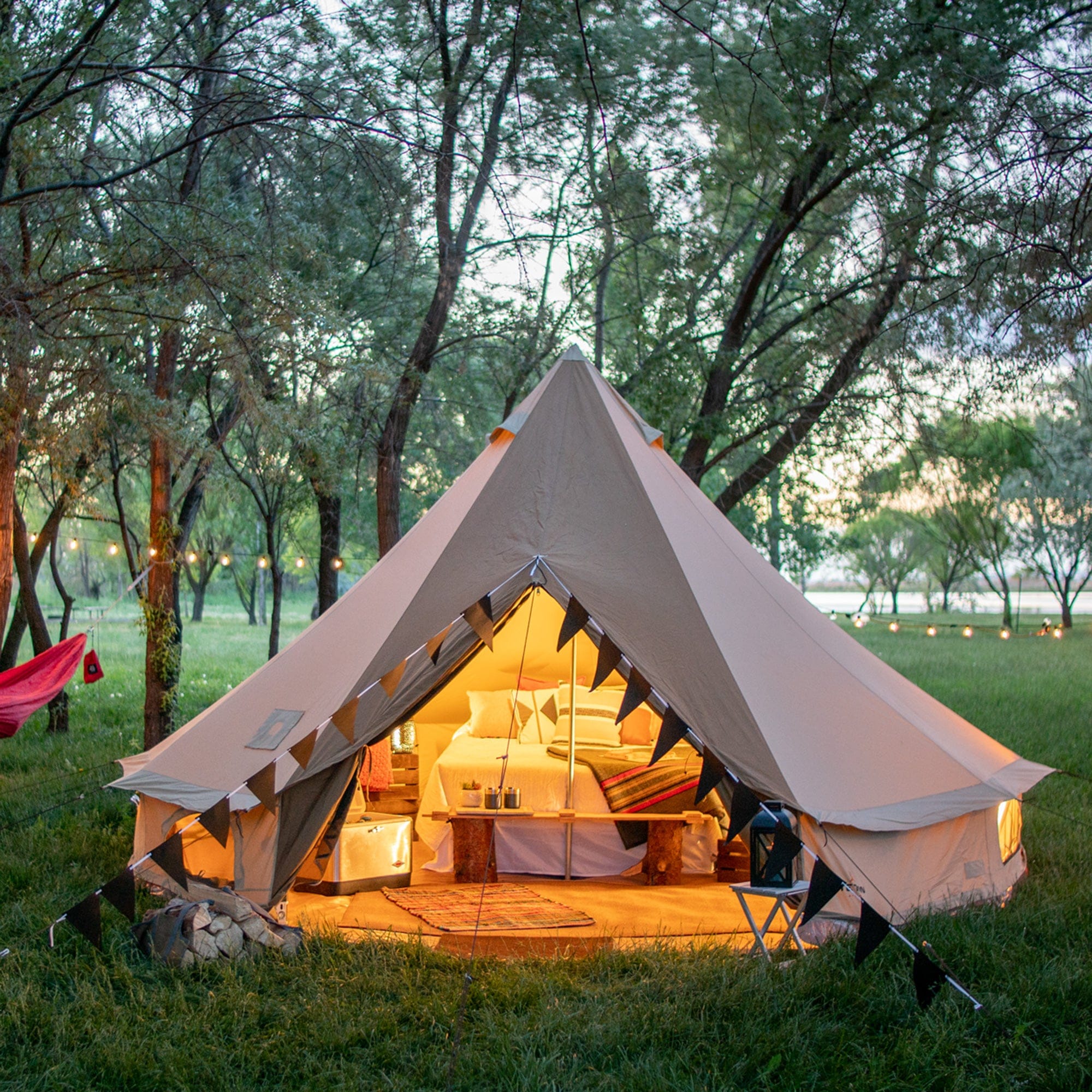 Foto 4 pulgar | Tipi Para 12 Personas Sierra 20'' (6m Diámetro) 4 Estaciones Teton