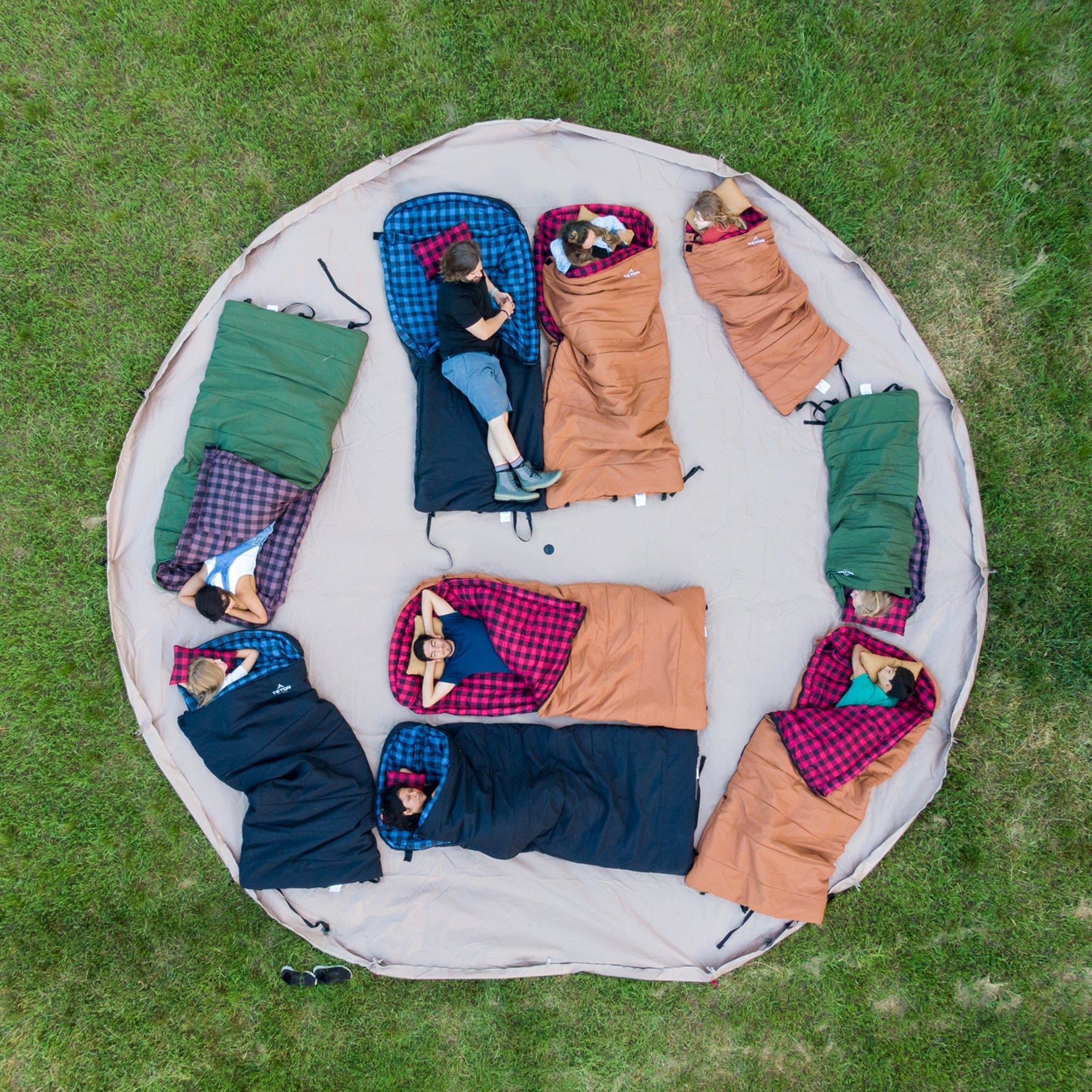 Foto 4 pulgar | Tipi Para 6 Personas Sierra 12'' (3.6m Diámetro) 4 Estaciones Teton