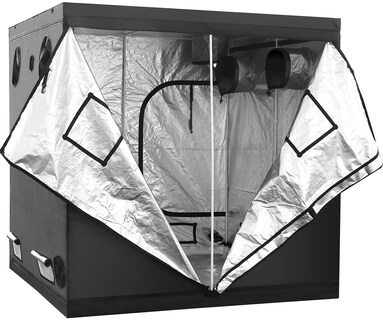 Foto 7 | Carpa De Cultivo Ipower De 80 X 80 X 78 Cm Con Un 98% De Mylar Reflectante, Color Negro - Venta Internacional.