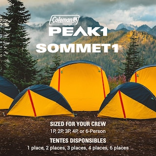 Foto 7 | Carpa Coleman Peak1 Con Marco De Aluminio Impermeable Para Mochilero - Venta Internacional.