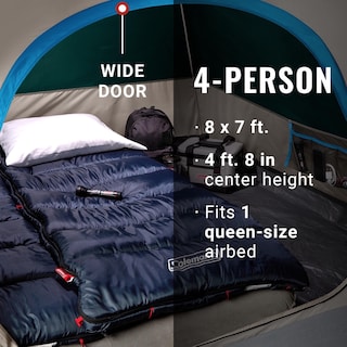 Foto 3 | Carpa Coleman Skydome Para 4 Personas Y 5 Minutos Con Rainfly - Venta Internacional.