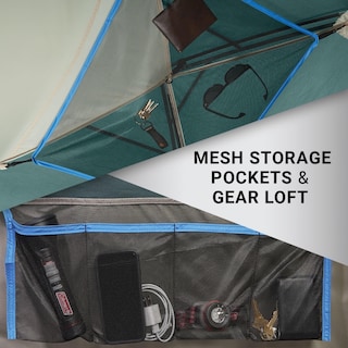Foto 7 | Carpa Coleman Skydome Para 4 Personas Y 5 Minutos Con Rainfly - Venta Internacional.