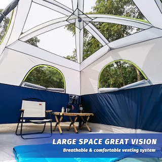 Foto 4 | Tienda De Campaña Unp Tents Para 6 Personas, Impermeable Y Resistente Al Viento - Venta Internacional.