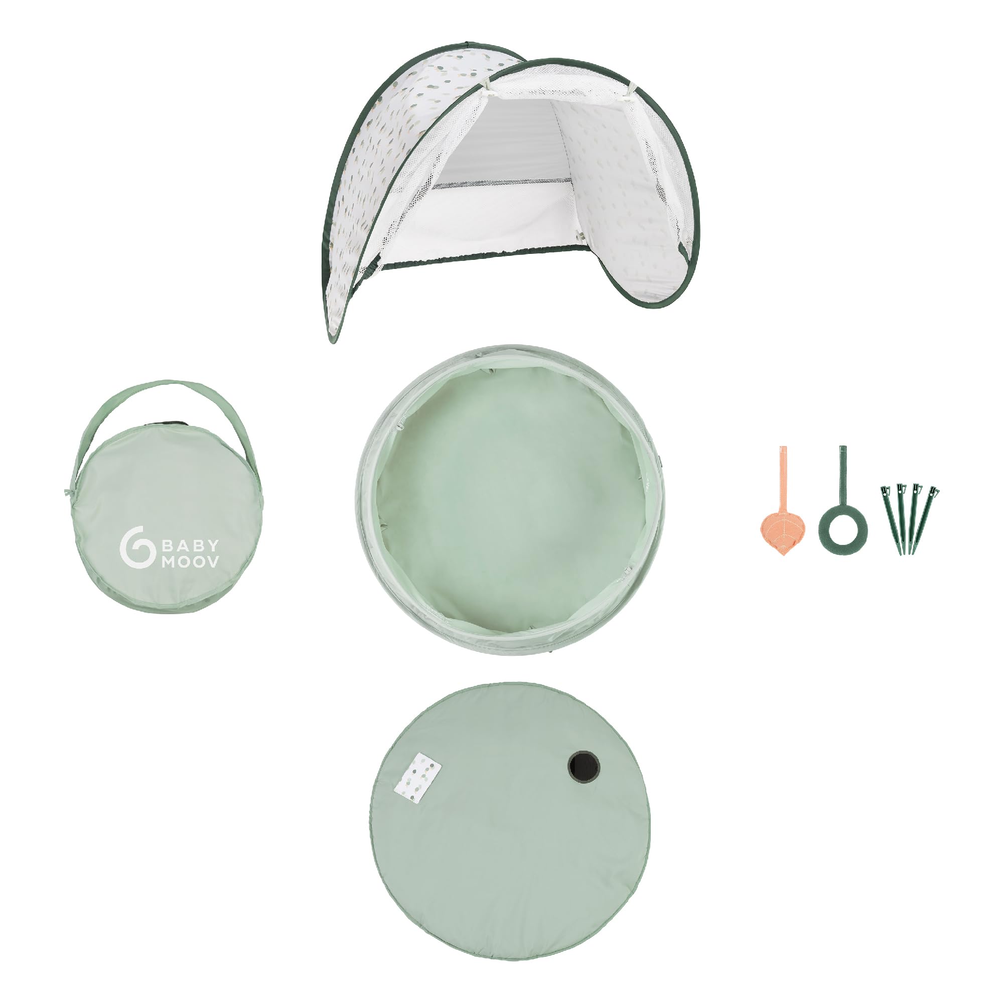 Foto 7 pulgar | Tienda De Campaña Y Piscina Aquani Babymoov, 3 En 1, Plegable Con Upf 50+ Para Verano - Venta Internacional.