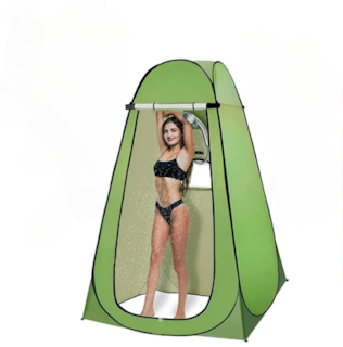 Foto 1 | Xtellar Experiencia De Ducha Al Aire Libre Portátil Y Bolsa Solar Para Acampada - Verde Lujoso