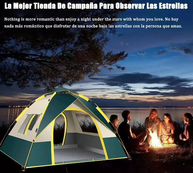 Foto 2 | Casa de Campaña Xtellar para 4 Personas
