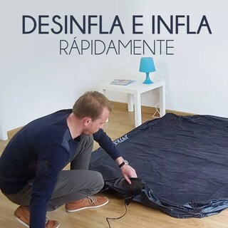 Foto 3 | Inflador Portátil 3 en 1 Eo Safe Imports Esi-18574 Negro