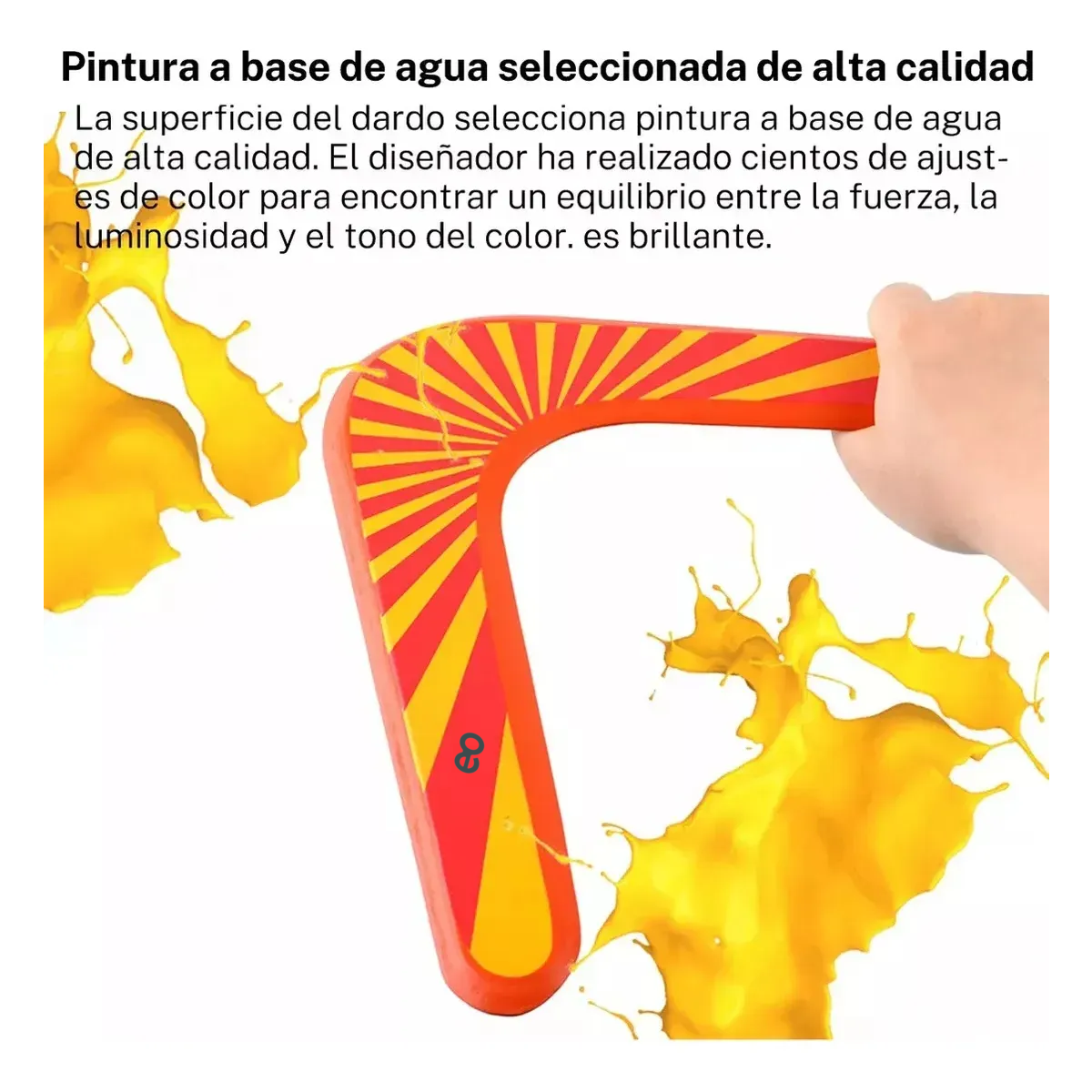 Foto 4 pulgar | 3pcs Boomerang En Forma De V Eo Safe Imports Esi-19649 Multicolor