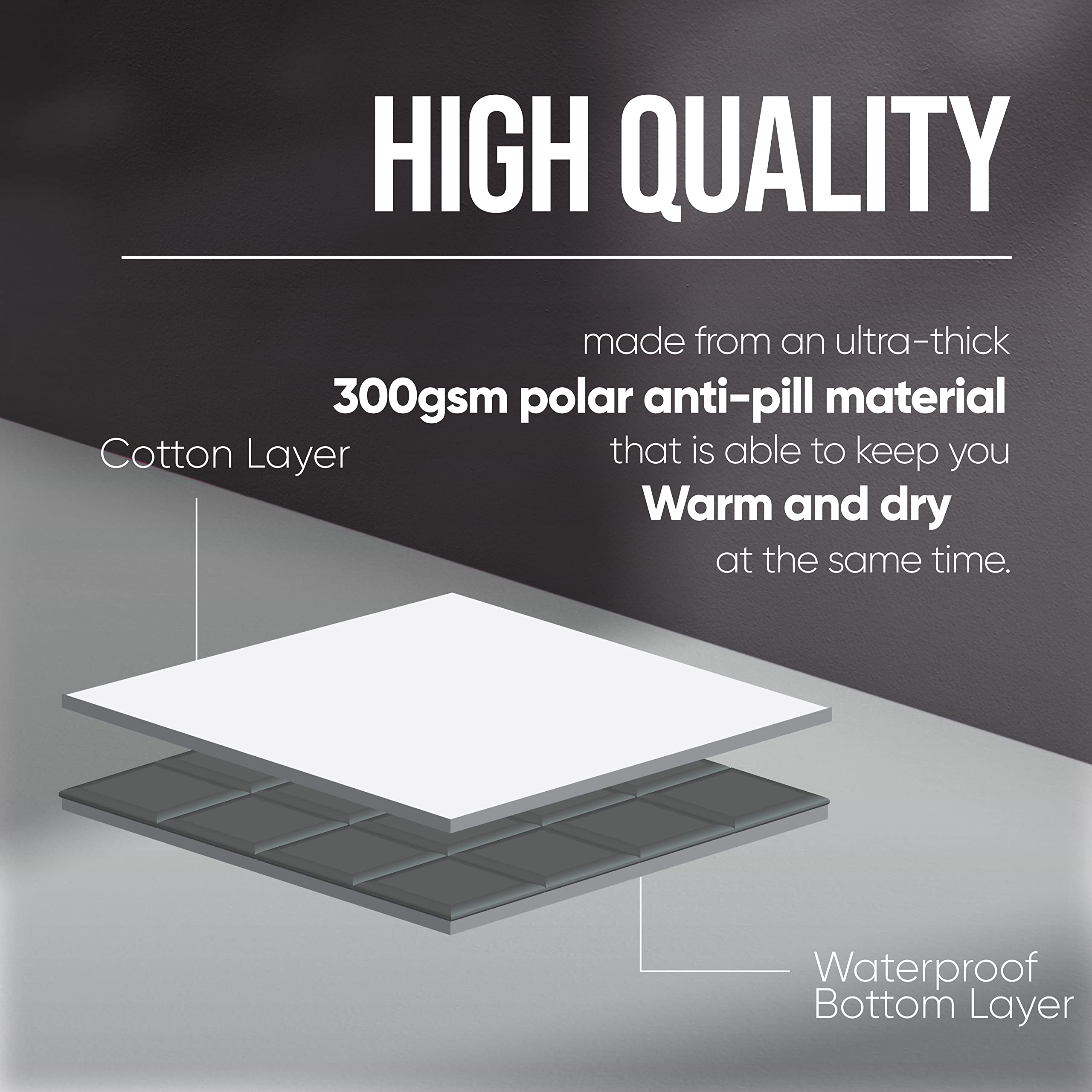 Foto 5 | Manta Exterior Eversnug, Grande, Impermeable, Extragruesa - Venta Internacional.