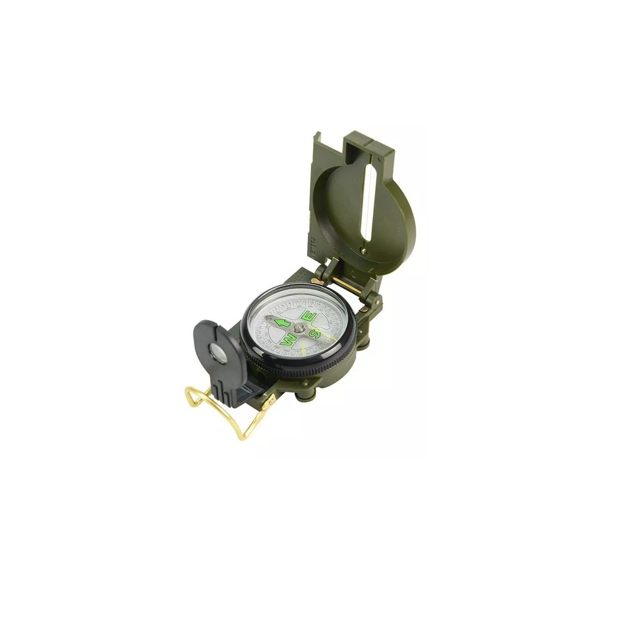 Foto 2 pulgar | Brújula Lensática Profesional Militar Impermeable Eo Safe Imports Esi-8441 color Gris