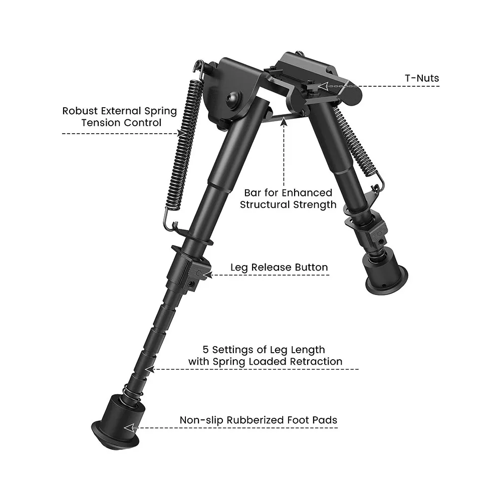 Foto 4 pulgar | Soporte Extensible  Lab.g Ideal Para Caza Y Tiro Negro