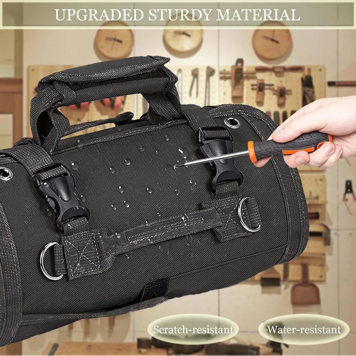 Foto 4 pulgar | Mochila Belug Tactica Bolsa De Herramientas Campismo Organizador Negro