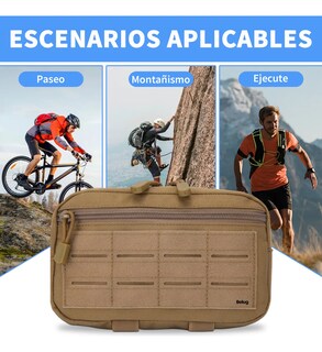Foto 2 | Bolsa De Táctico Militar Belug De Administración Edc Multiusos Caqui