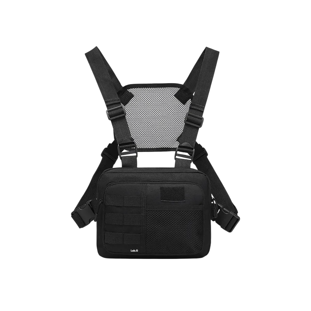Foto 1 | Mochila Lab.g Tactica Chalecos Tacticos Campañas Pecho De Bolsa Negro