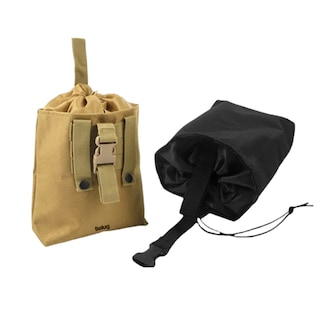 Foto 1 | 2pc Bolsa Táctica Militar De Camping Belug Negro Y Caqui