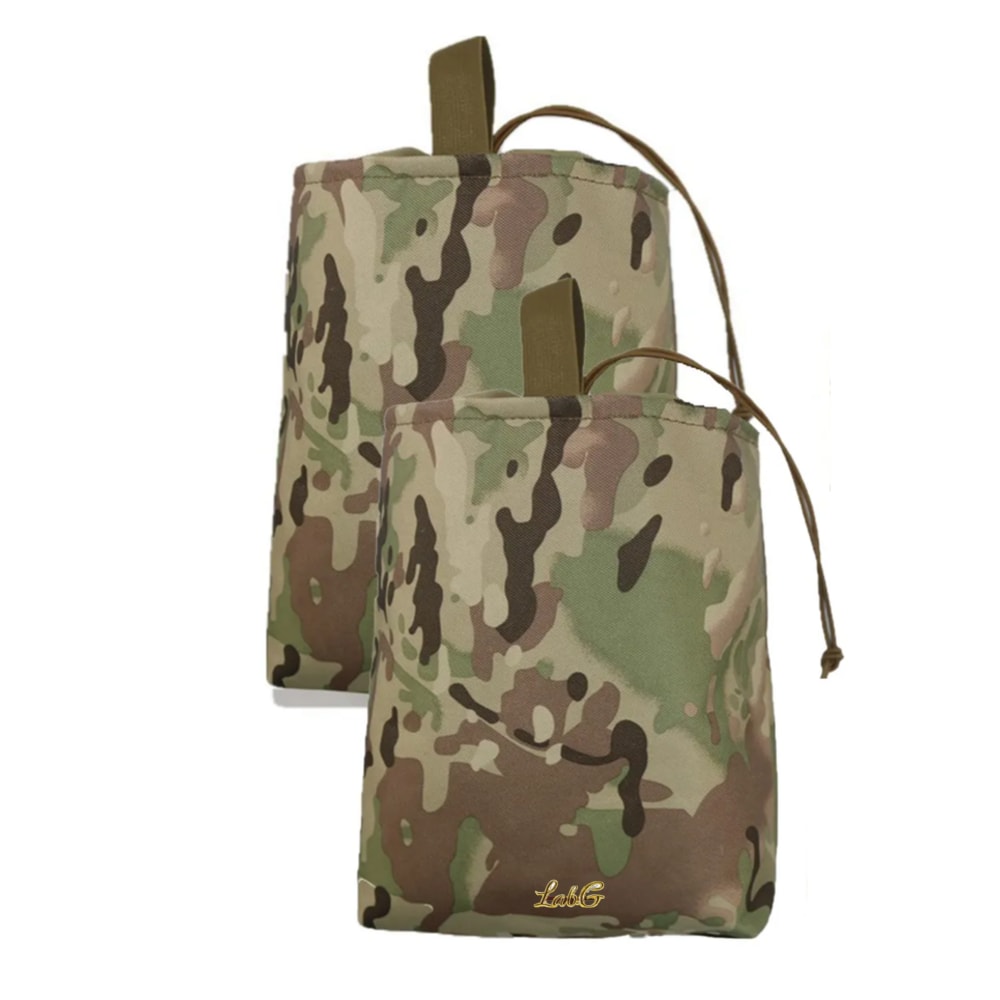 2pc Bolsa Táctica Militar De Camping Lab.g  Camuflaje $419