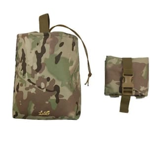 Foto 2 | 2pc Bolsa Táctica Militar De Camping Lab.g Camuflaje