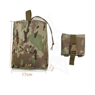 Foto 3 | 2pc Bolsa Táctica Militar De Camping Lab.g Camuflaje