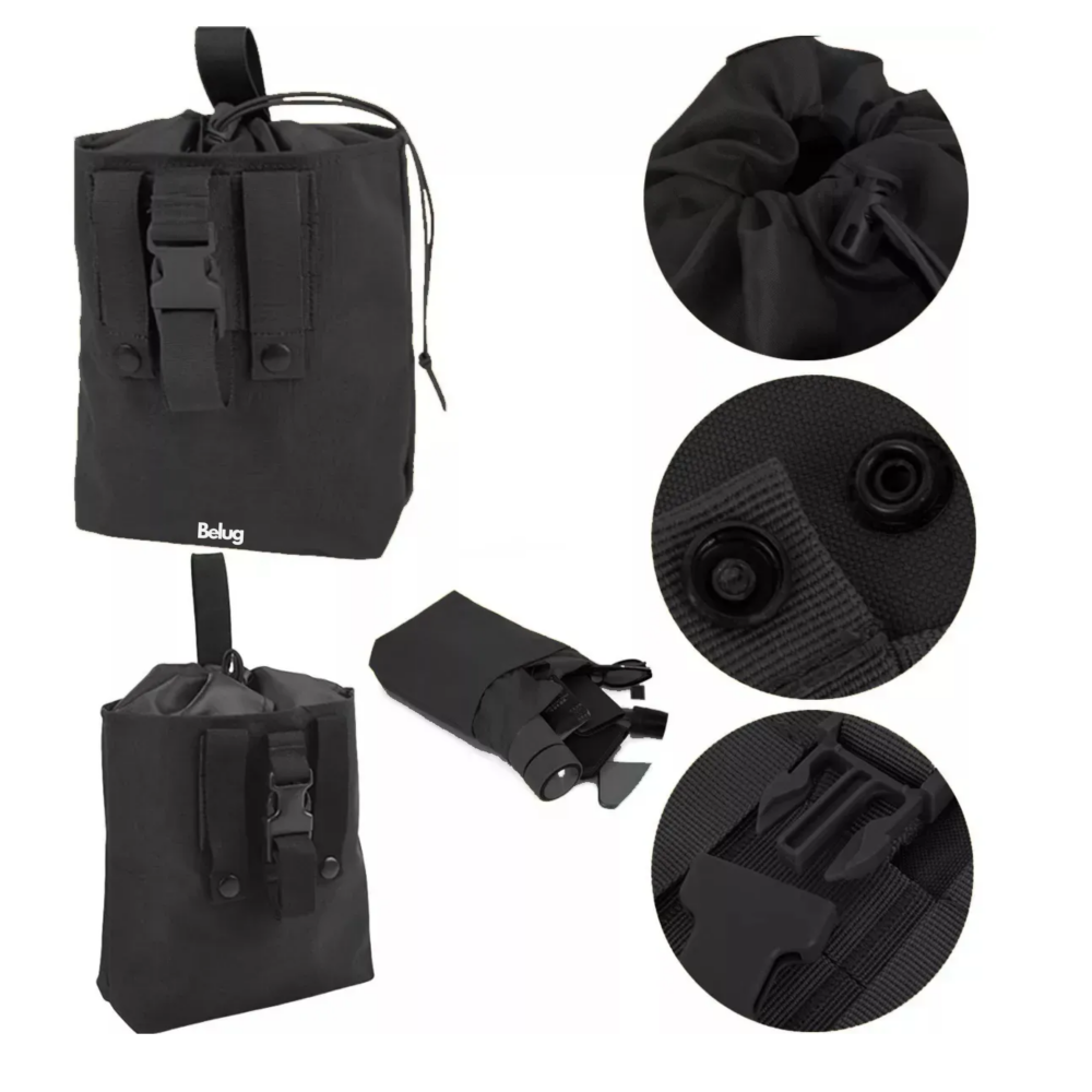 Foto 4 pulgar | 2pc Bolsa Táctica Militar De  Camping Belug  Negro