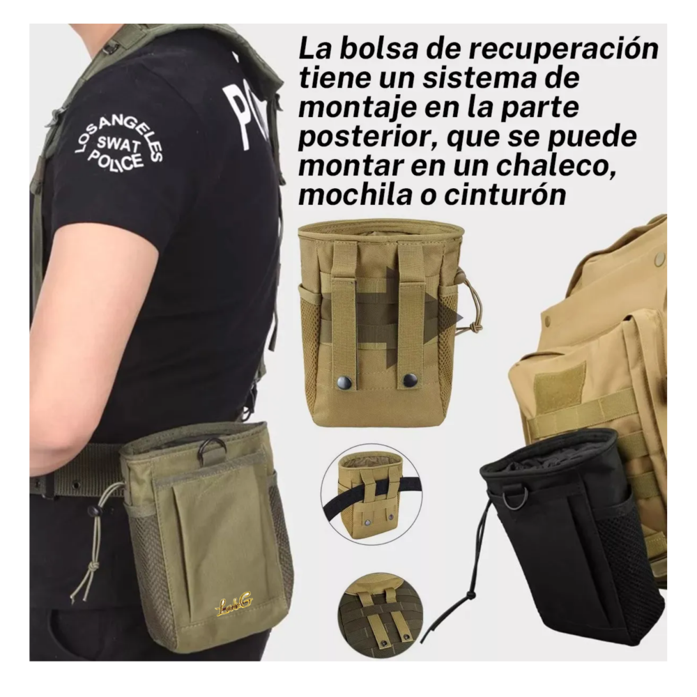 Foto 4 pulgar | Bolso Multiusos De Bolsa De La Cintura De Los Deportes Lab.g  Camuflaje