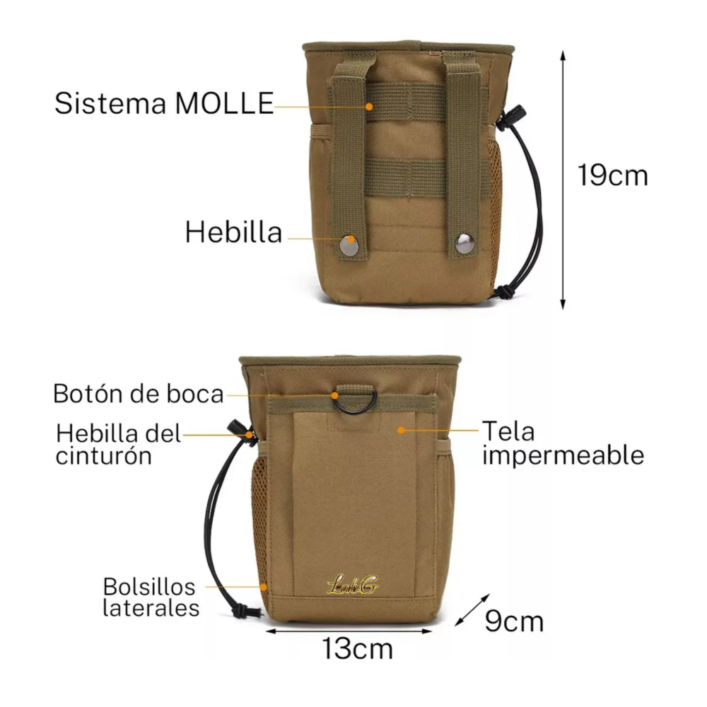 Foto 6 pulgar | Bolso Multiusos De Bolsa De La Cintura De Los Deportes Lab.g  Camuflaje