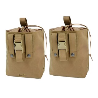 Foto 1 | 2pc Bolsa Táctica Militar De Camping Lab.g Color Caqui